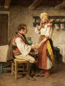 博物馆艺术复制品 艺术复制品 绘画复制品 博物馆质量版画 美术复制品 着名绘画复制品 博物馆品质复制品 帆布艺术版画 英语求爱匈牙利udvarlas 通过