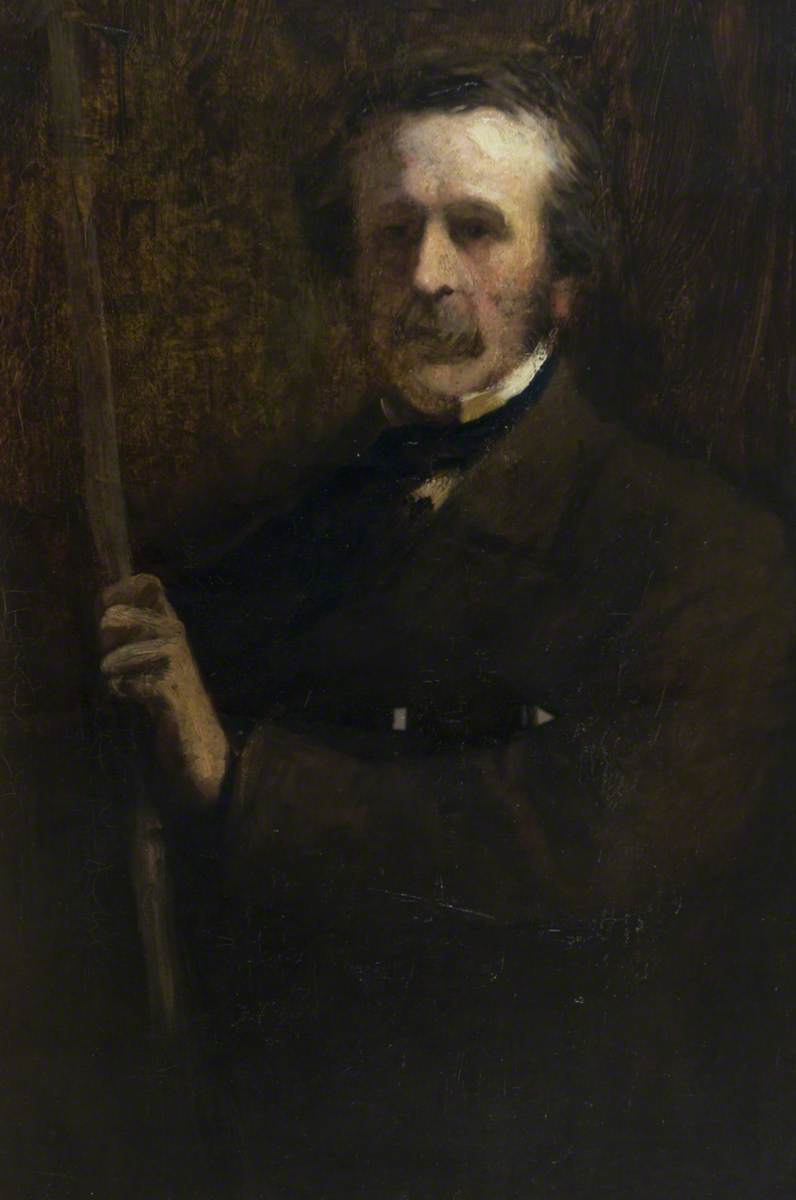 Art Reproductions Self Portrait by James Irvine (18221889, Scotland