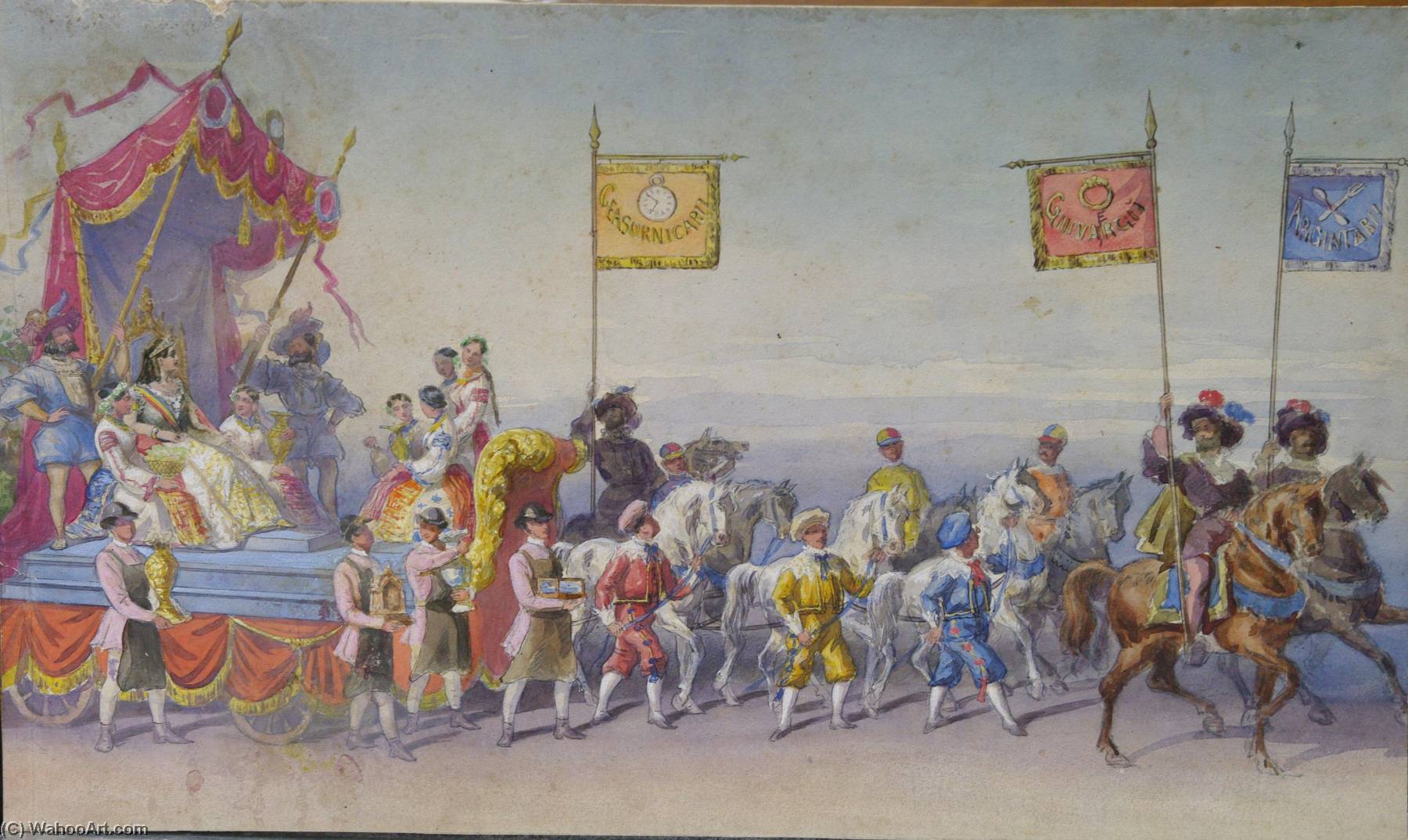 Artwork Replica , 1881 by Carol Szathmari (18121887)