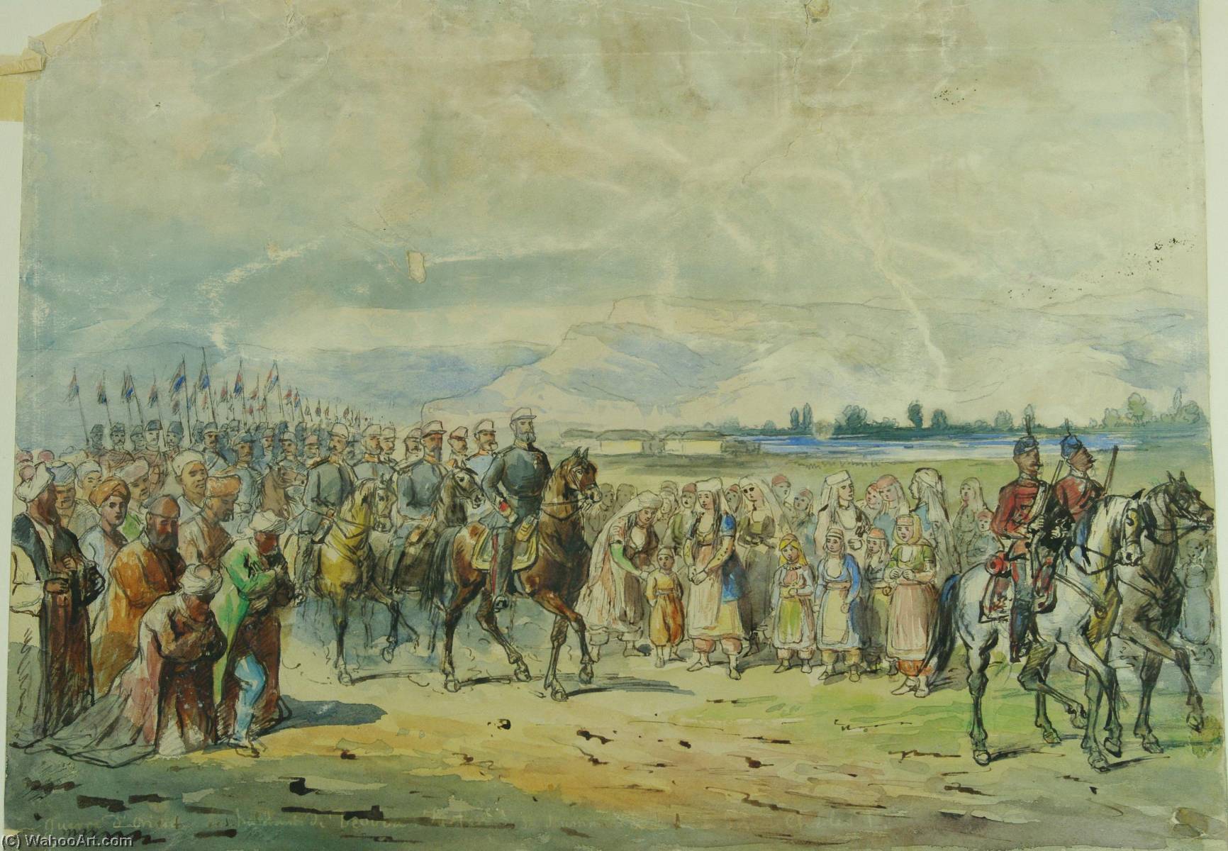 Artwork Replica , 1870 by Carol Szathmari (18121887)