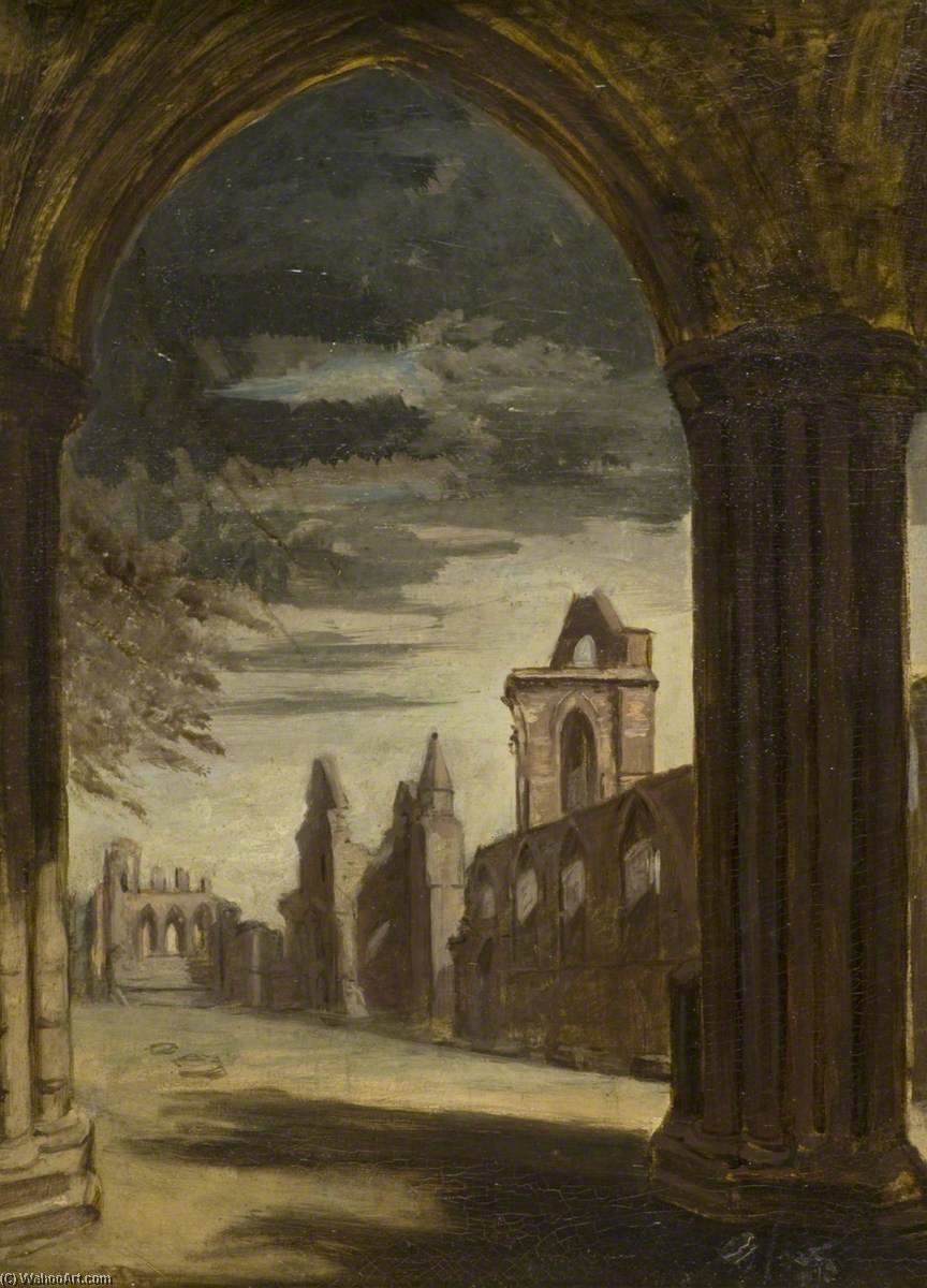 Artwork Replica Arbroath Abbey from the West by Patrick Allan Fraser