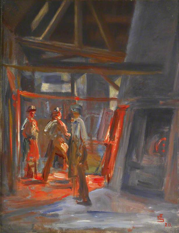 Museum Art Reproductions Whitefriars Glass Works, the Glass House, 1920