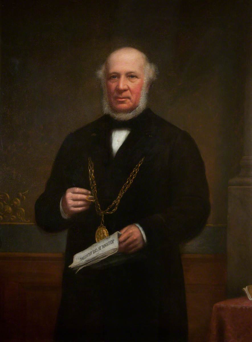 Oil Painting Replica Sir John Savage, Mayor (1872) by Richard Hooke ...