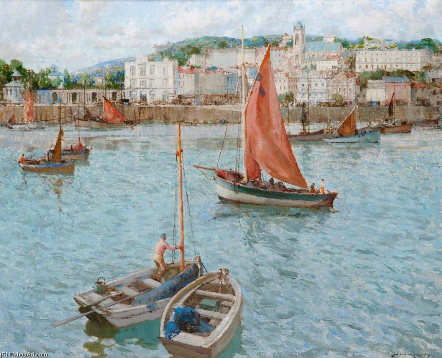 Art Reproductions Torquay by William Lee Hankey (18691952)