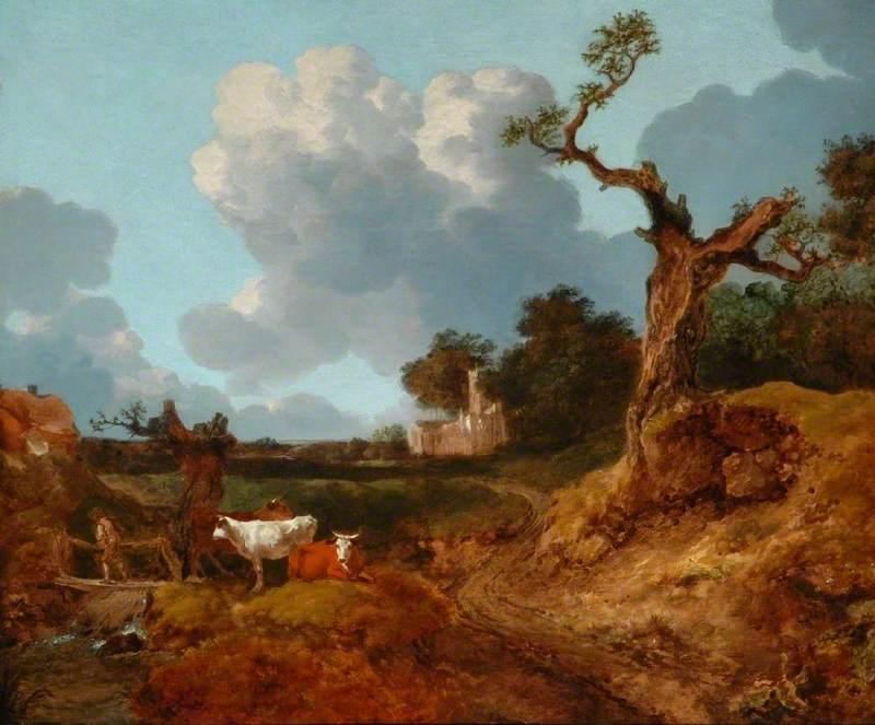 Reproducciones De Pinturas Iglesia Elmsett, Suffolk, 1755 de Thomas