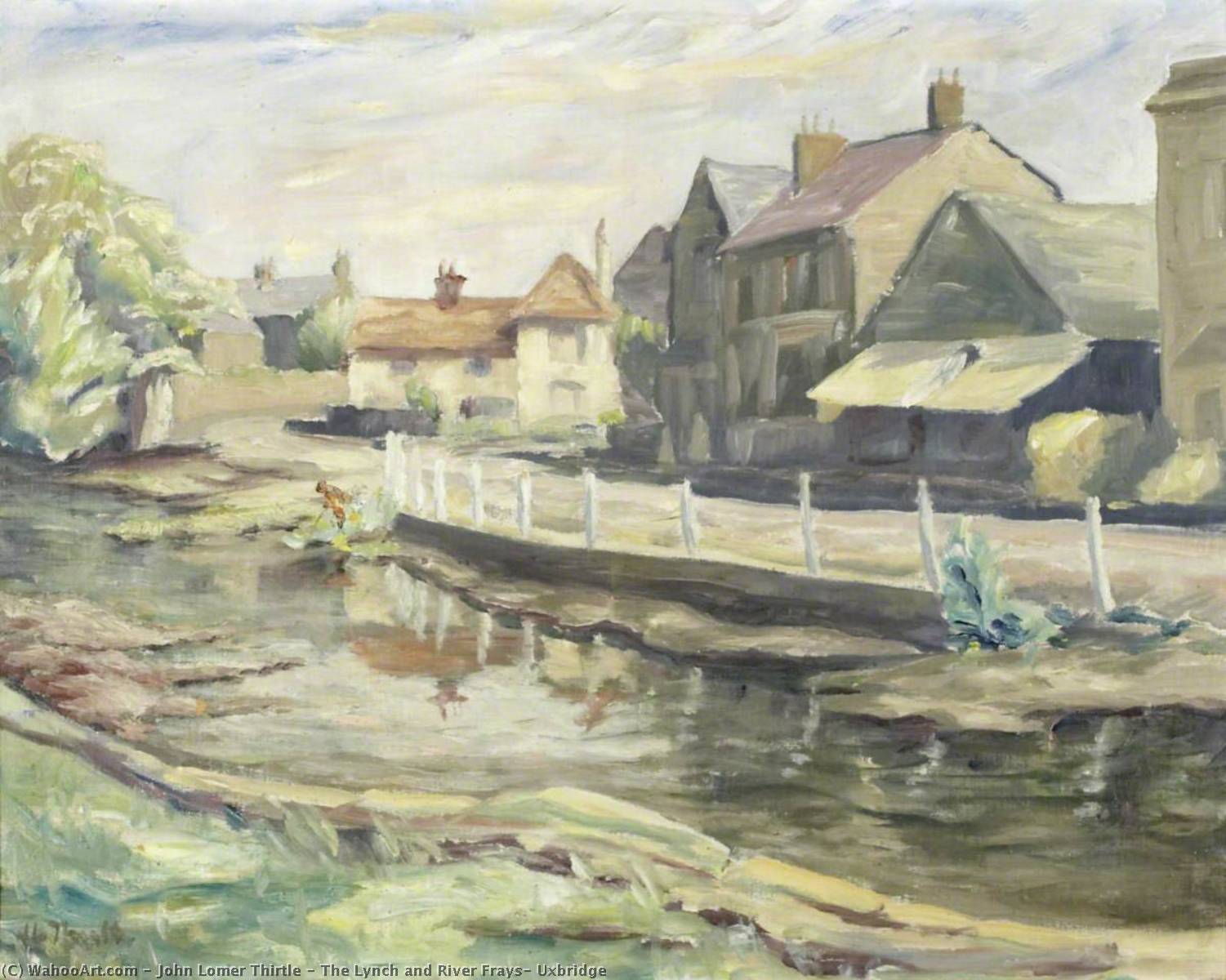The Lynch and River Frays, Uxbridge, 1949 by John Lomer Thirtle John