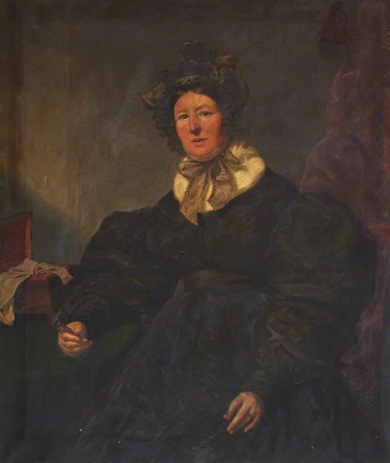 Museum Art Reproductions Mrs Walker, Aged 55 Years, 1837 by Thomas L