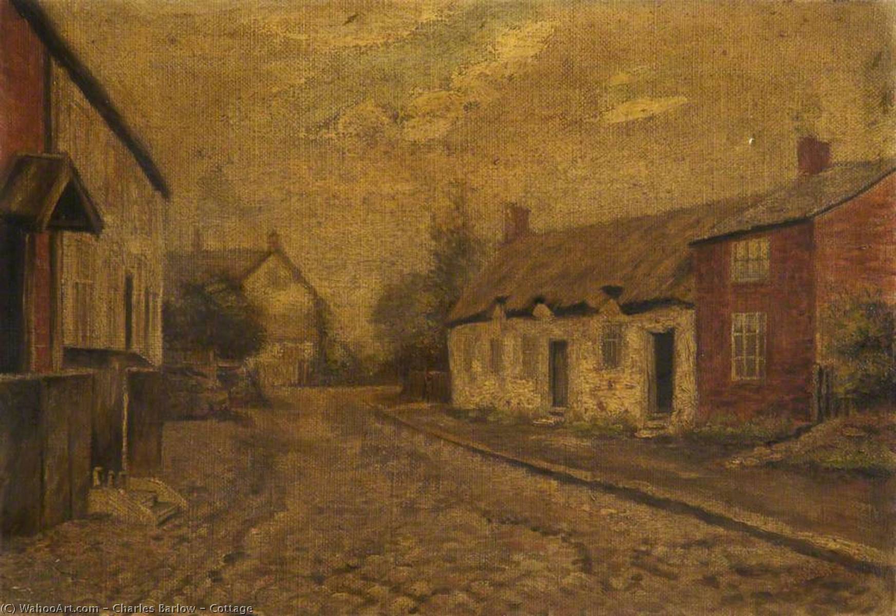 Cottage, 1898 by Charles Barlow Charles Barlow