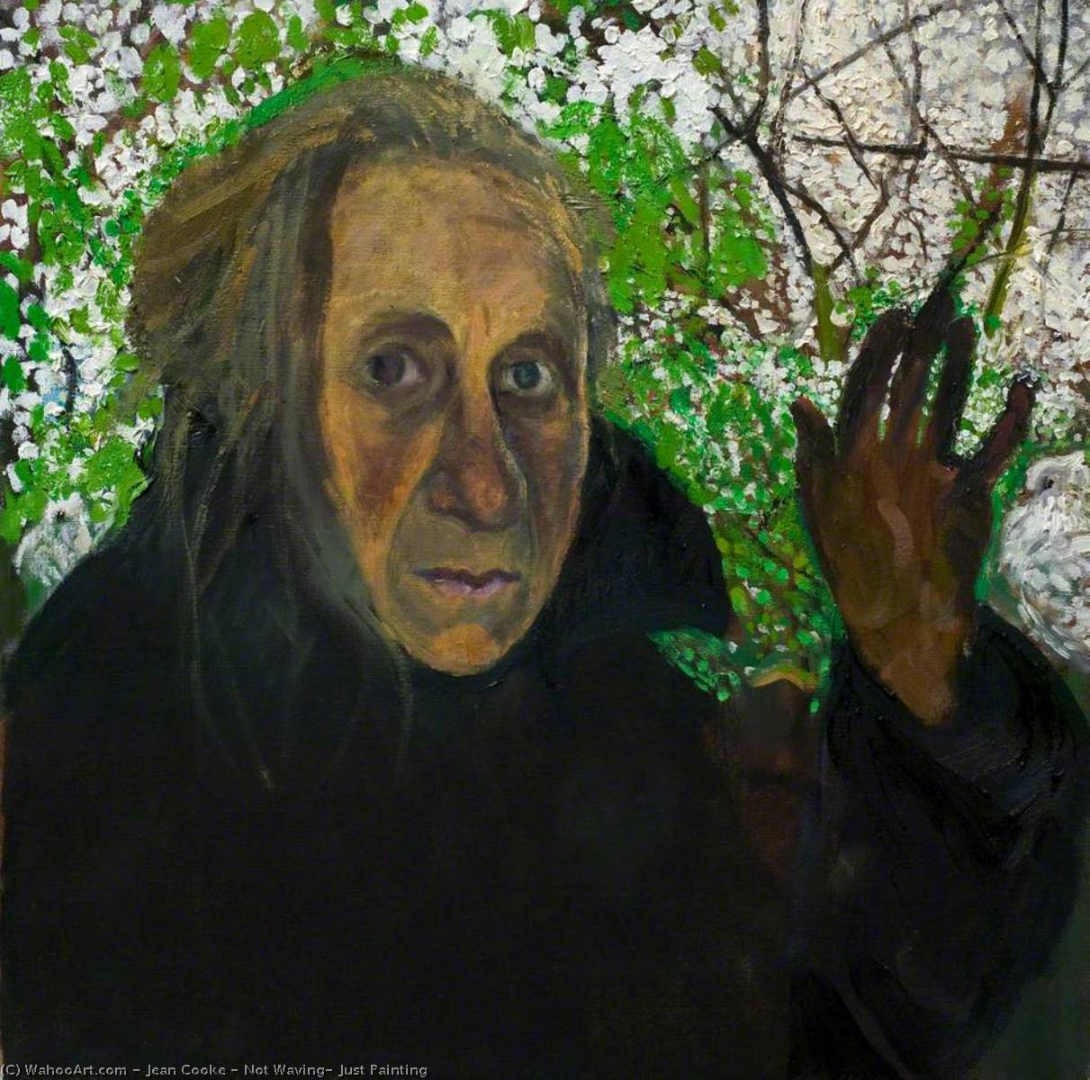Not Waving, Just Painting, 1996 by Jean Cooke Jean Cooke