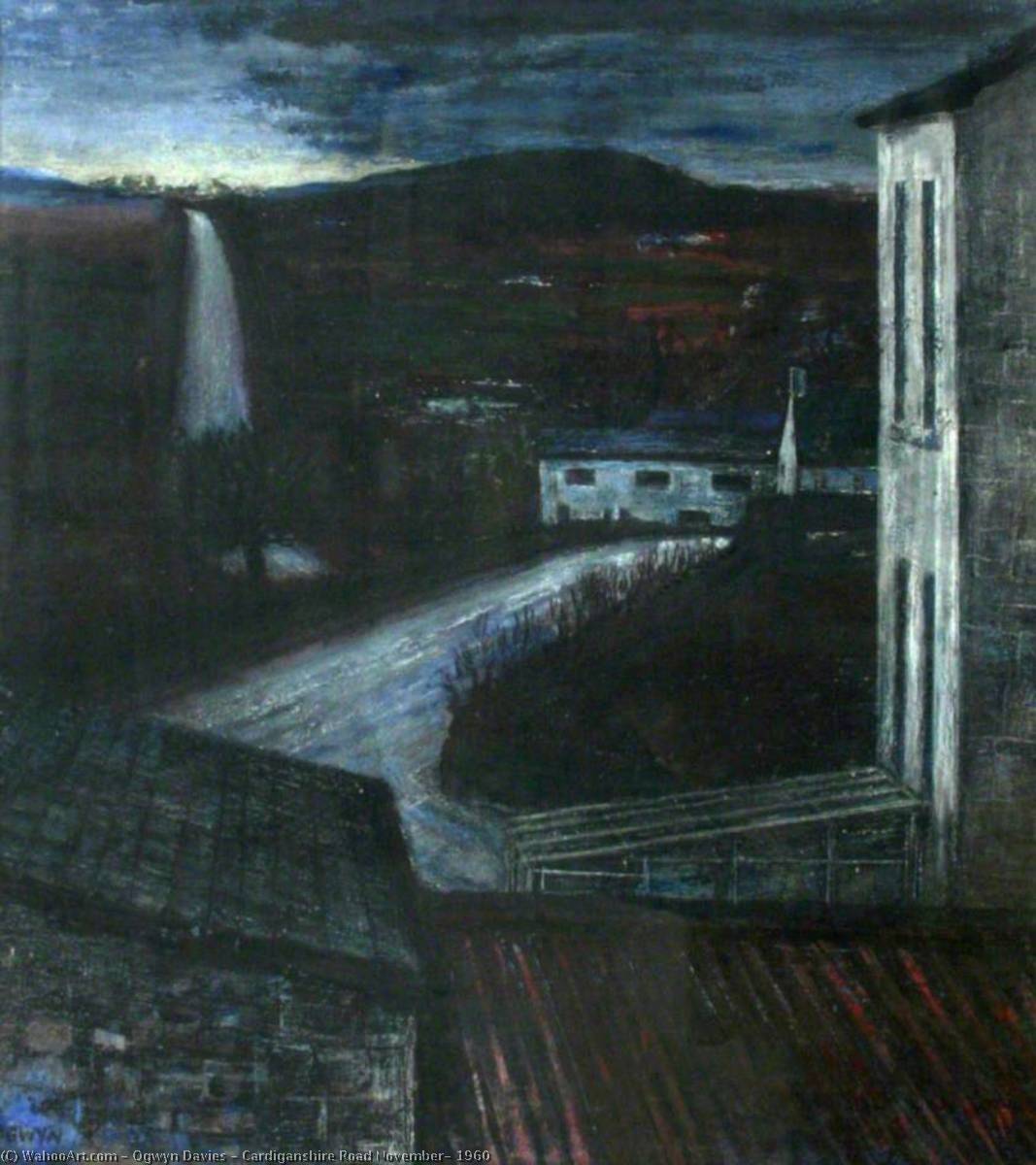 Museum Art Reproductions Cardiganshire Road November, 1960 by Ogwyn Davies (Inspired By) (1925