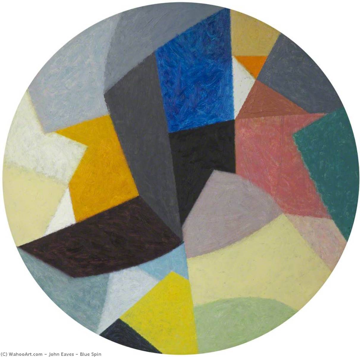 Art Reproductions Blue Spin by John Eaves (Inspired By)