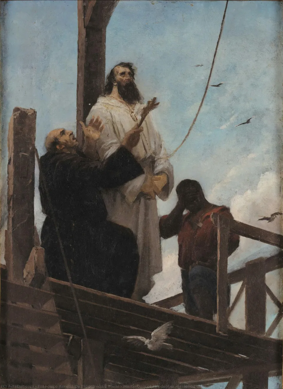 Martirio Di Tiradentes — Francisco Aurélio De Figueiredo E Mello