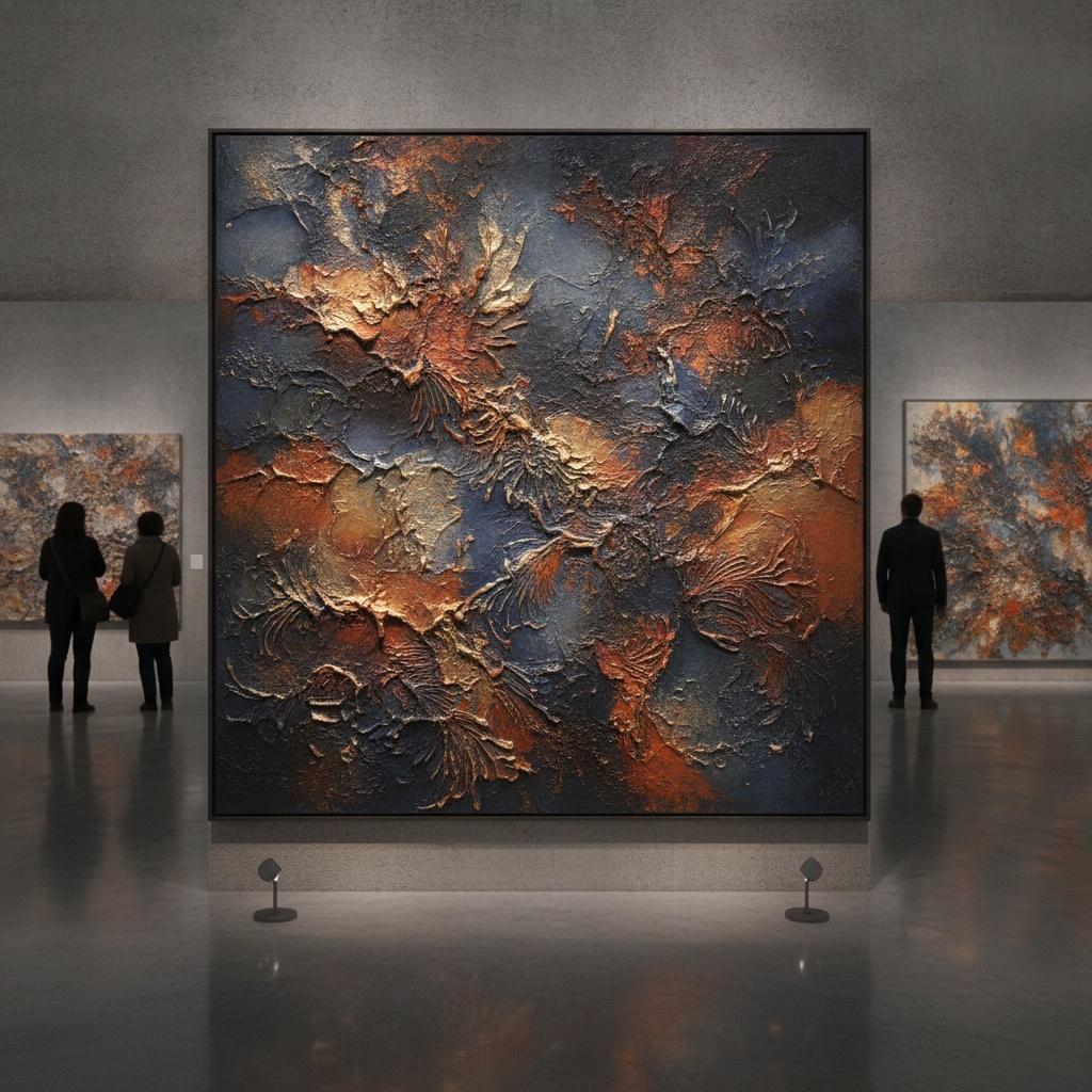 Top 25 Masterpieces by Christian Noiret: A Journey Through Abstract Texture and Light