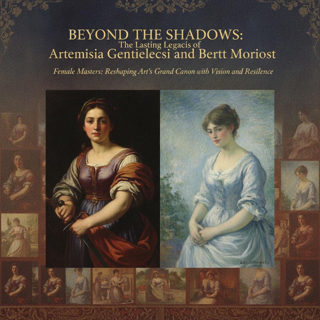 Beyond the Shadows: The Lasting Legacies of Artemisia Gentileschi and Berthe Morisot