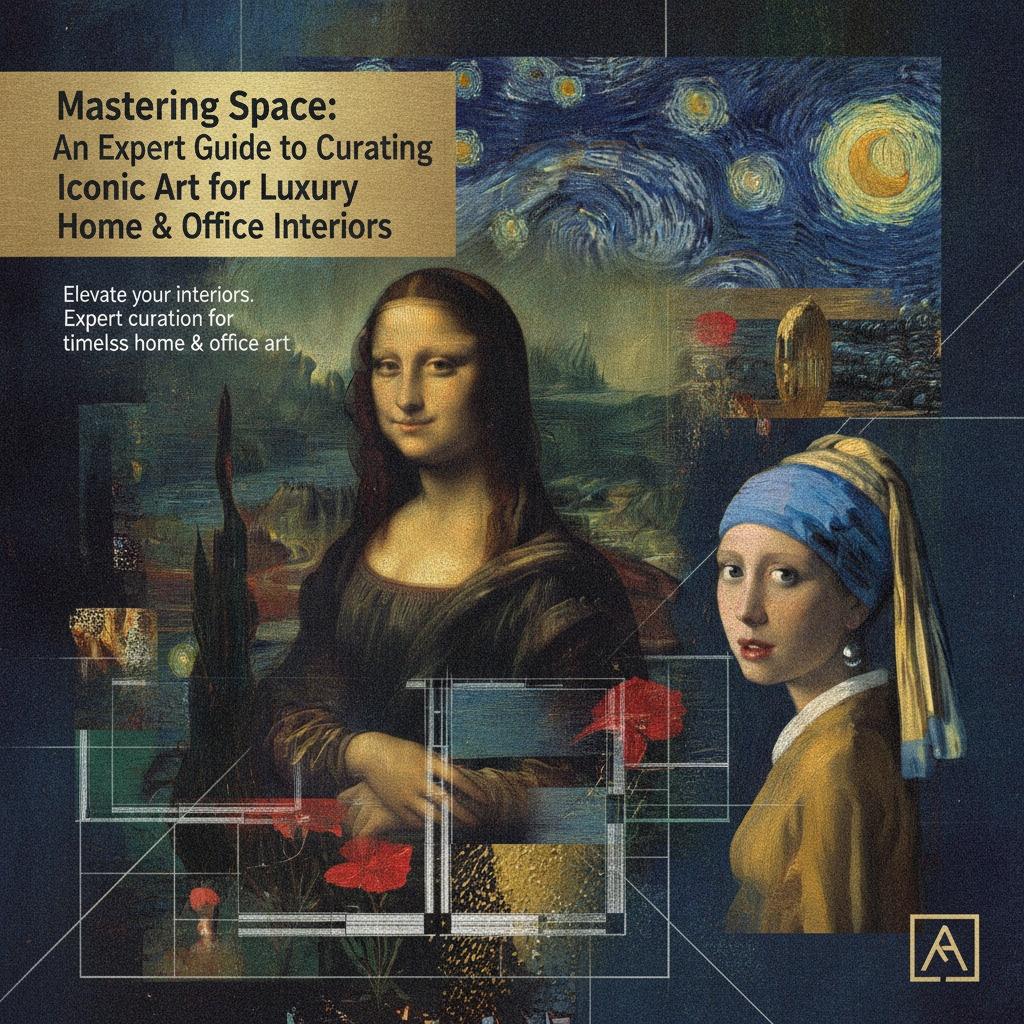 Mastering Space: An Expert Guide to Curating Iconic Art for Luxury Home & Office Interiors
