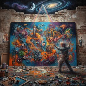 Surrealist Expression: Unleash the Chaos of Your Dreams onto Canvas with Bold, High-Impact Masterpieces