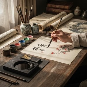 The Alchemy of Ink: Mastering the Timeless Beauty and Art History of Paper and Brush