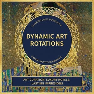 L'Art en Mouvement : Collections Rotatives et Dynamique de l'Espace Hôtelier – Renouvellement de l'Expérience Client, Attraction Locale et Fidélisation