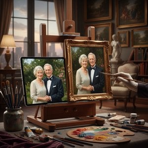 F.A.Q.: Exklusive Portraits nach Foto – Was Sie als anspruchsvoller Sammler erwarten können