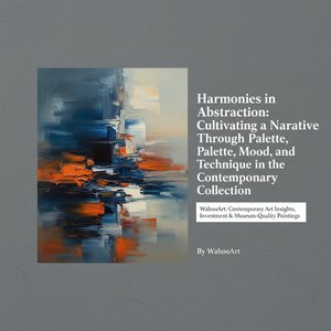 Harmonies in Abstraction: Cultivating a Narrative Through Palette, Mood, and Technique in the Contemporary Collection