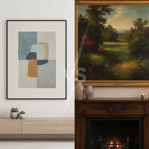 Print vs Olio: Guida Definitiva per Scegliere l'Opera Perfetta per il Tuo Design d'Interni