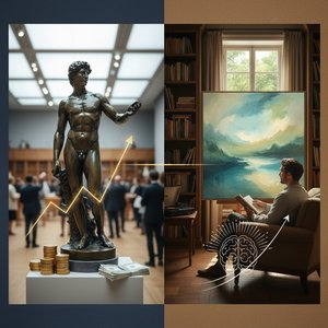 Kunstinvestitionen: Greifbare und immaterielle Renditen – Eine vergleichende Analyse für Elite-Kollektoren