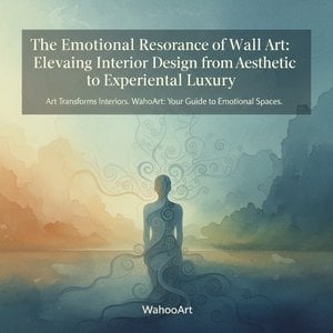 The Emotional Resonance of Wall Art: Elevating Interior Design from Aesthetic to Experiential Luxury