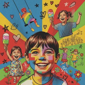 Pure Vibes: Bold Pop Art Masterpieces Capturing the Raw Energy of Childhood Innocence
