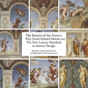 The Return of the Fresco: Why Hand-Painted Murals are the New Luxury Standard in Interior Design