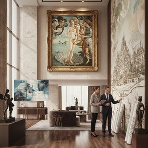 Trasformare gli Spazi Alberghieri con l'Arte Senza Tempo: Una Guida per Designer sull'Autenticità della Riproduzione e la Personalizzazione su ArtsDot.com