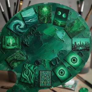 10 Masterpieces Defined by the Power of Phthalo Green