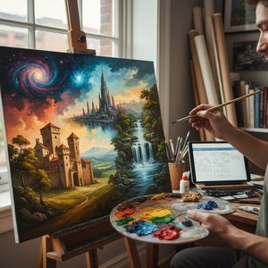WahooArt.com F.A.Q.: Personalize Your Masterpiece with Custom Backgrounds & Scenery
