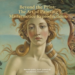 Beyond the Print: The Art of Hand-Painting Masterpiece Reproductions