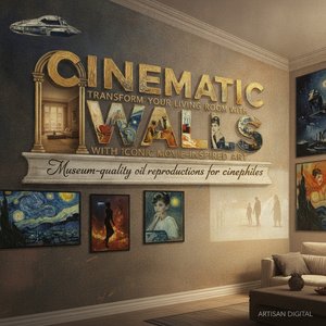 Cinematic Walls: Transform Your Living Room with Iconic Movie-Inspired Art