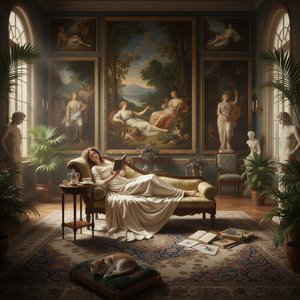 L'Épanouissement de l'Otium : Représentations du Loisir et de la Contemplation dans l'Art Occidental