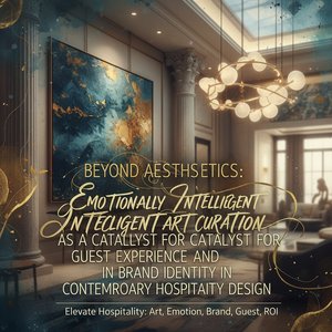 Oltre l'Estetica: La Curatela Artistica Emotivamente Intelligente come Catalizzatore per l'Esperienza Ospite e l'Identità di Marca nel Design Alberghiero Contemporaneo