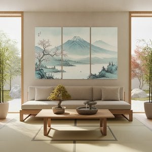 Serene Zen: Transforming Your New Home with the Timeless Elegance of Japanese Landscape Art