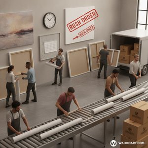 ArtsDot.com F.A.Q.: Fast-Track Your Masterpiece with Priority Production & Rush Orders