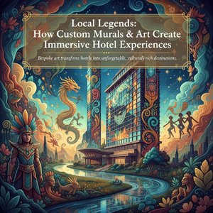 Local Legends: How Custom Murals and Art Transform Hotels into Cultural Destinations