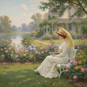 Charles Courtney Curran: Poesia dell'Impressionismo Americano e Vita Quotidiana