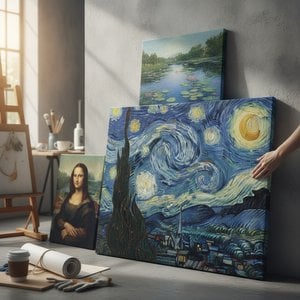 F.A.Q.: Giclée Canvas Prints – Skillnaden mellan gicléetryck och målningar, livslängd och autenticitet