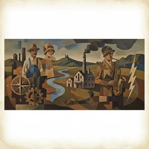 James Otto Lewis: Navigating American Modernism Through Regional Identity & Stylistic Innovation