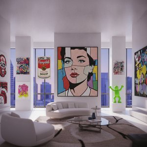 Find Your Flow: Bold Pop Art Masterpieces to Create Visual Harmony and High-Impact Style in Any Modern Space