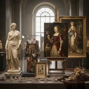 Draped Narratives: Fashion as Symbol & Subject in Historical Art