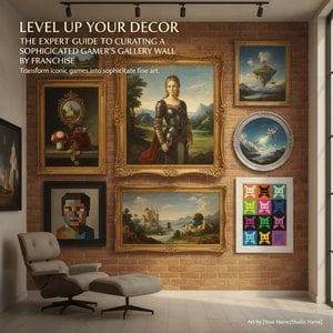 Level Up Your Decor: The Expert Guide to Curating a Sophisticated Gamer's Gallery Wall by Franchise