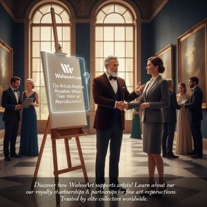F.A.Q.: Gli artisti ricevono royalty quando  vende le loro opere o riproduzioni?