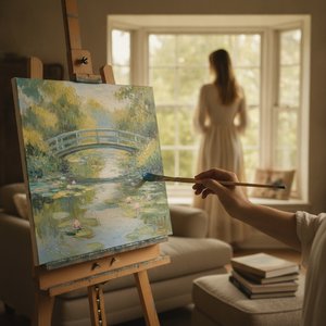 L'Arte dello Sguardo Impressionista: Trasformare le Tue Foto Più Care in Capolavori di Luce e Colore