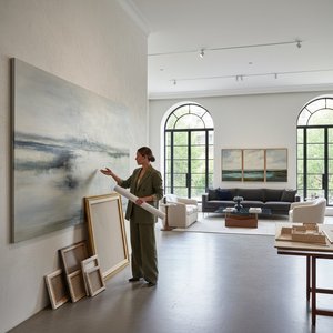 The Curator's Guide to Scale: Mastering Canvas Dimensions for Sophisticated Interior Design