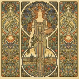Alphonse Mucha: A Comprehensive Exploration of Art Nouveau's Master of Decorative Symbolism