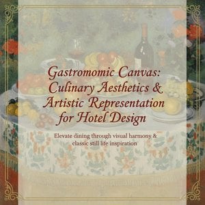 Gastronomic Canvas: Culinary Aesthetics & Artistic Representation for Hotel Design